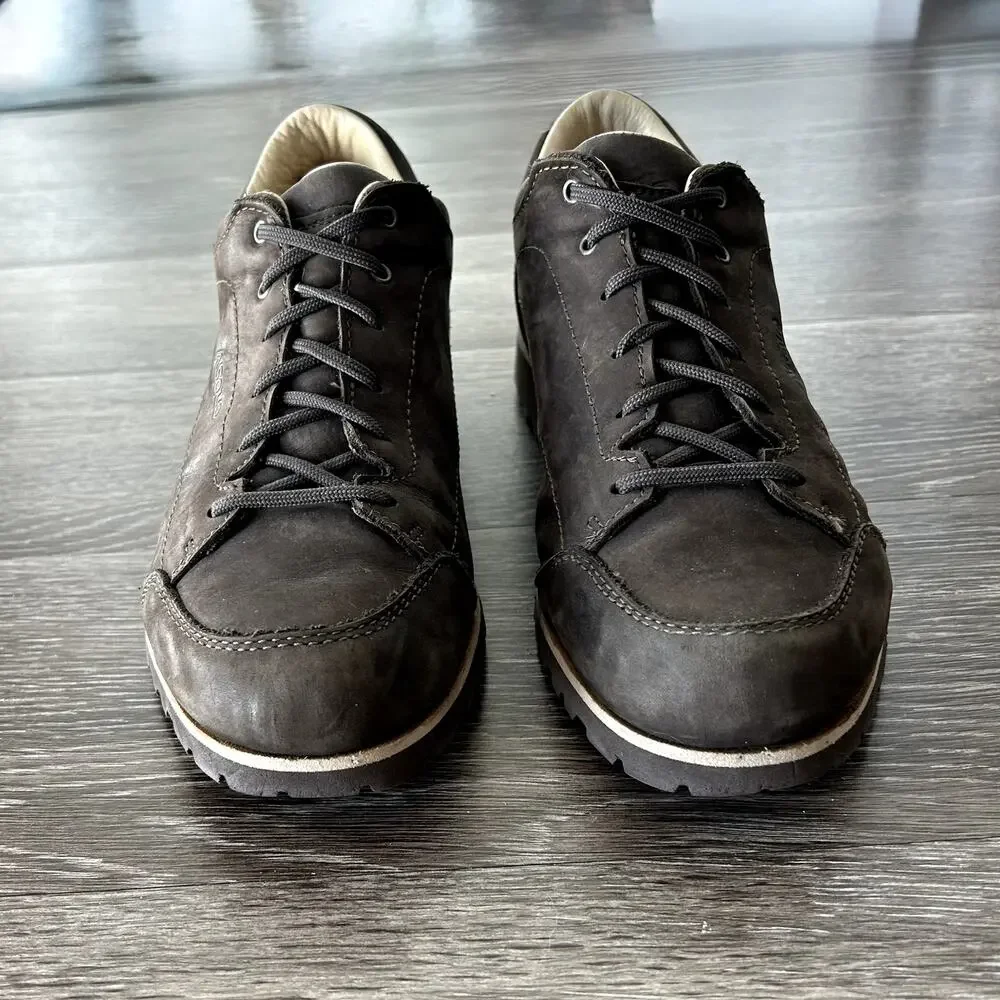 Asolo Town GV Nubuck Gore-Tex Low Hiking Shoes Vibram Sole Brown Men’s 8 Outdoor